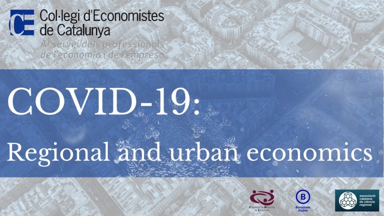Read more about the article Cicle de conferències online sobre l’impacte de la Covid-19 en l’economia territorial i urbana